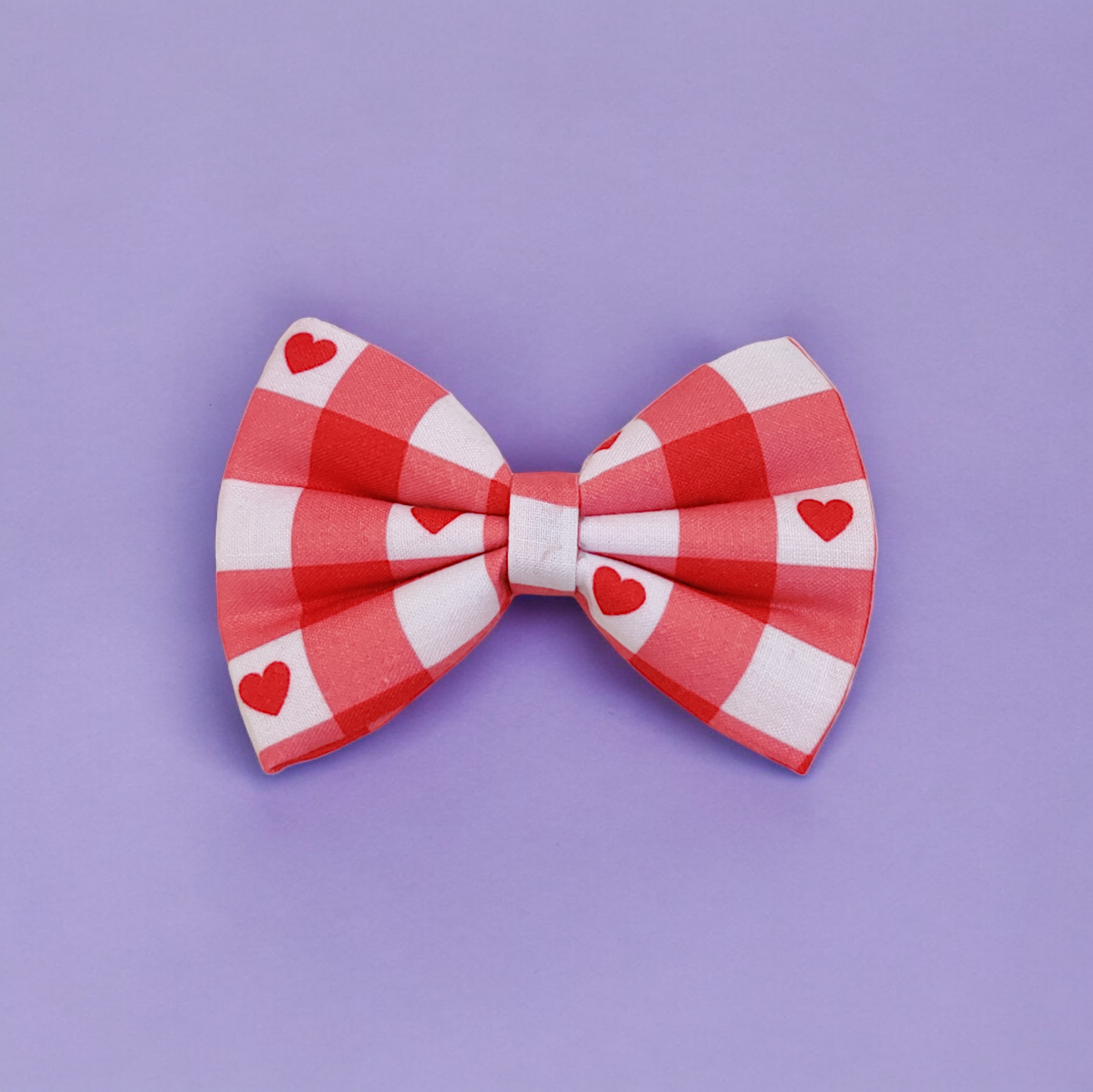 Heartfelt Gingham Classic Bow