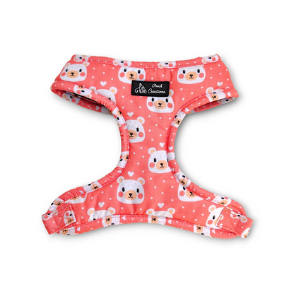 Bear-y Cute Harness + Collar + Leash + Sailor Bow