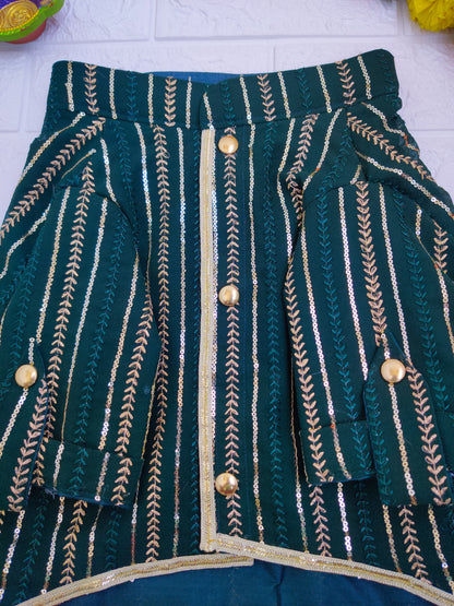 Emerald Elegance kurta