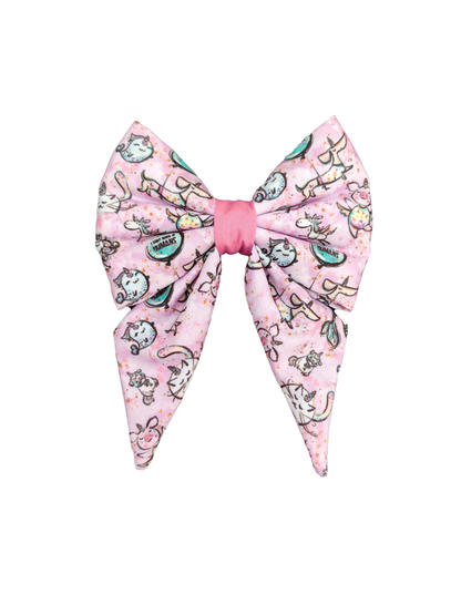 Unicorn Magic Harness + Collar + Leash + Sailor Bow