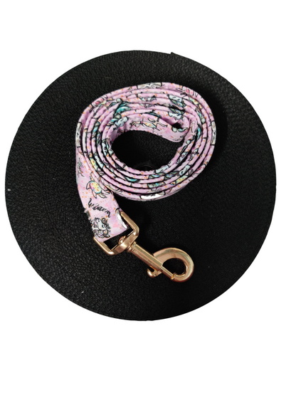 Unicorn Magic Collar + Leash + Classic Bow